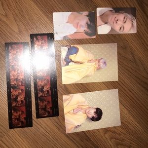 Bts postcard, photocards, filmstrips‼️‼️sold‼️‼️‼️